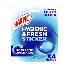 Harpic Hygiene and Fresh Sticker Marine 4 Pack