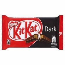 Retail Pack Nestle Kit Kat 4 Finger Dark 24 Pack
