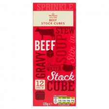 Morrisons Beef Stock Cubes 12s 120g