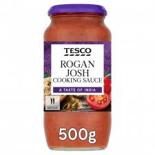 Tesco Rogan Josh Cooking Sauce 500g jar