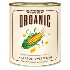 Eat Wholesome Organic In Season Sweecorn 340g