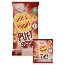 KP Hula Hoops Puft Beef 6 Pack