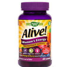 Alive! Womens Energy Gummies 60 per pack