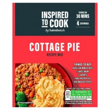 Sainsburys Inspired to Cook Cottage Pie Recipe Mix 45g