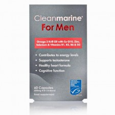 Cleanmarine Mens Supplement Capsules 60 per pack