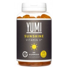Yumi Sunshine Vitamin D Lemon Flavour Gummies 60 Per Pack