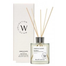 The White Collection Lime and Clove Reed Diffuser 150ml