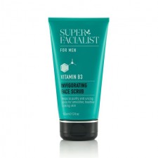 Super Facialist for Men Vitamin B3 Invigorating Face Scrub 150ml