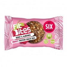 FitBites Berries and Almonds Energy Protein Snack Ball 30g