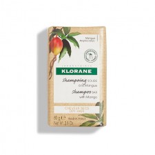 Klorane Nourishing Solid Shampoo Bar with Mango for Dry Hair 80g
