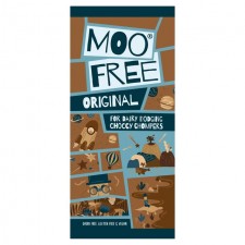 Moo Free Dairy Free Vegan Original Chocolate Bar 80g
