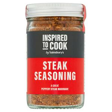 Sainsburys Steak Seasoning Inspired to Cook 54g