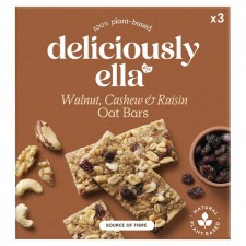 Deliciously Ella Fruit and Nut Oat Bars 3 Pack 