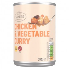 Morrisons Savers Chicken and Vegetable Curry 392g