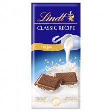 Lindt Swiss Classics Crispy Milk Chocolate 100g