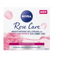 Nivea Rose Care Anti Wrinkle Day Cream with Rose Petal Oil and Calcium 50ml