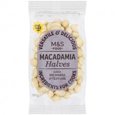 Marks and Spencer Macadamia Halves 100g