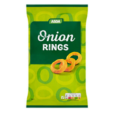 Asda Onion Rings Sharing Snacks 150g