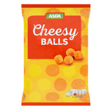 Asda Cheese Balls Sharing Snacks 150g