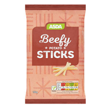 Asda Beefy Sharing Potato Sticks Snacks 150g