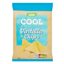 Asda Cool Sharing Tortilla Chips 180g