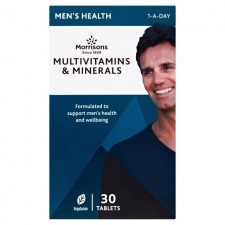 Morrisons Mens Multivitamins and Minerals 30 Tablets per pack