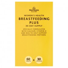 Morrisons Breastfeeding and Omega Vitamins Duo Pack 90 per pack