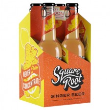 Square Root Ginger Beer 4 x 275ml