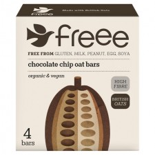 Doves Farm Gluten Free Chocolate Chip Oats Bars 4 x 35g