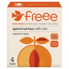 Doves Farm Gluten Free Apricot and Chia Oat Bars 4 x 35g