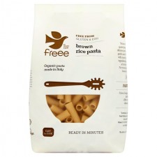 Doves Farm Gluten Free Organic Brown Rice Tortiglioni Pasta 500g