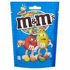 Retail Pack M&Ms Crispy (Blue) 16 x 77g