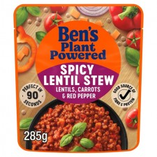 Bens Original Plant Powered Spicy Lentil Stew 285g