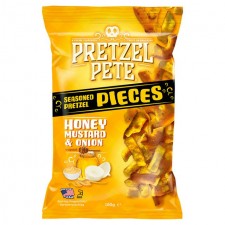 Pretzel Pete Honey Mustard and Onion Pieces 160g