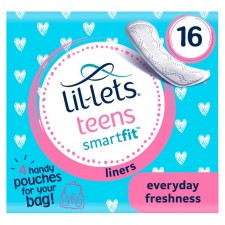 Lillets Teens Liners 16 Per Pack