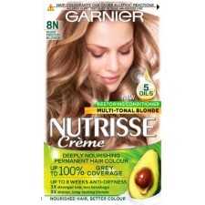 Garnier Nutrisse 8N Nude Medium Blonde Permanent Hair Dye