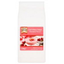 Catering Size Chef William Delight Strawberry Flavour 1.5kg