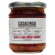 Casalinga Olive and Sun Dried Tomato Tapenade 190g