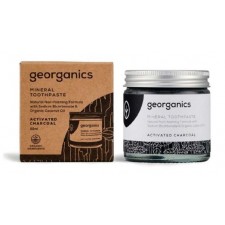 Georganics Mineral Rich Toothpaste Activated Charcoal 60ml