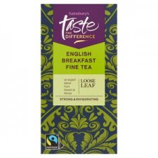 Sainsbury English Breakfast Tea Taste the Difference 40 Teabags