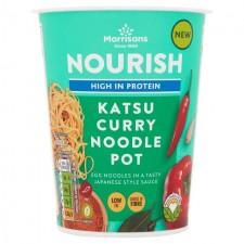 Morrisons Nourish Katsu Curry High Protein Noodle Pot 70g