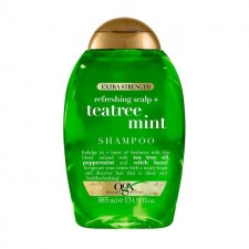 OGX  Refreshing Scalp Teatree Mint Extra Strength Shampoo 385ml