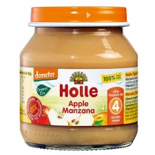 Holle Organic 4 Months Apple Jars 6 x 125g Pack