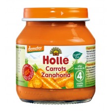 Holle Organic 4 Months Carrots Jars 6 x 125g Pack