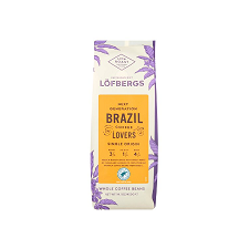Lofbergs Brazil Coffee Lovers Medium Roast Whole Bean 400G