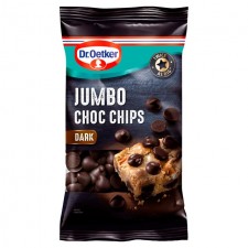 Dr Oetker Jumbo Dark Chocolate Chips 125g