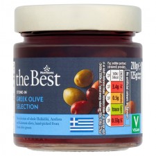 Morrisons The Best Mixed Greek Olives 210g