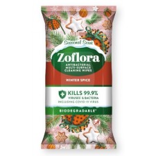 Zoflora Antibacterial Wipes Winter Spice 108 Pack 