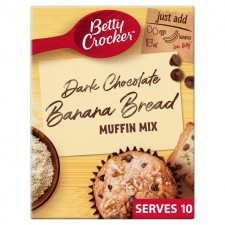 Betty Crocker Dark Chocolate Banana Bread Muffin Mix 320g