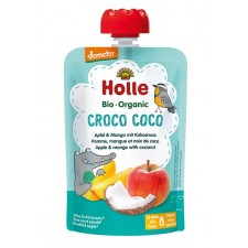 Holle Organic 8 Months Apple and Mango with Coconut 12 x 100g Pouch